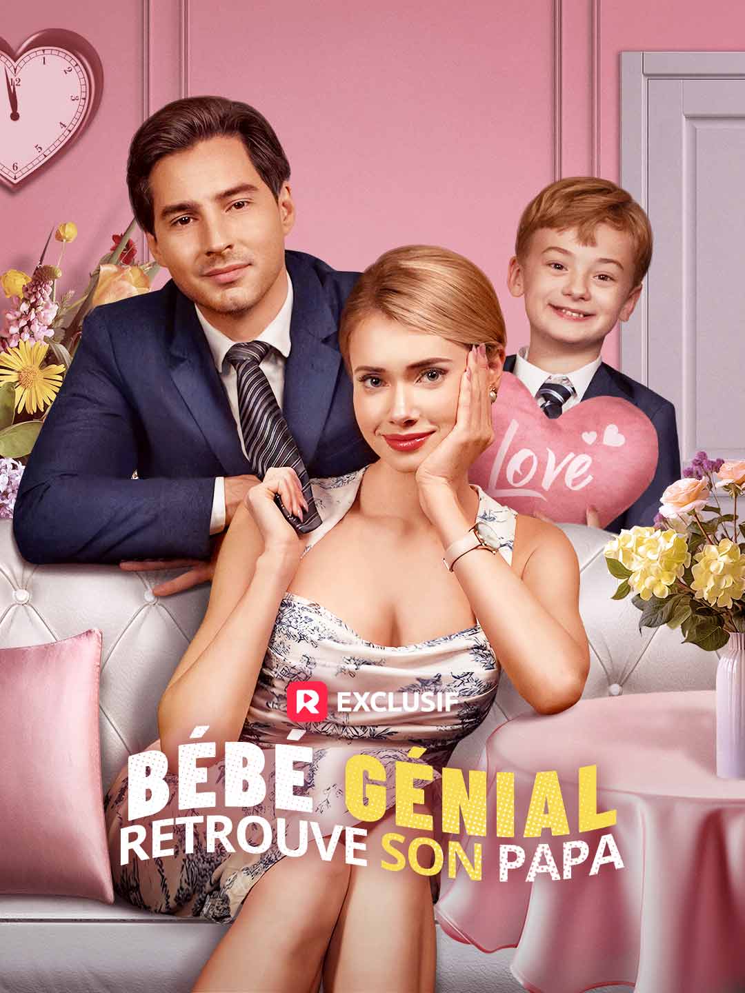 Bébé génial retrouve son Papa