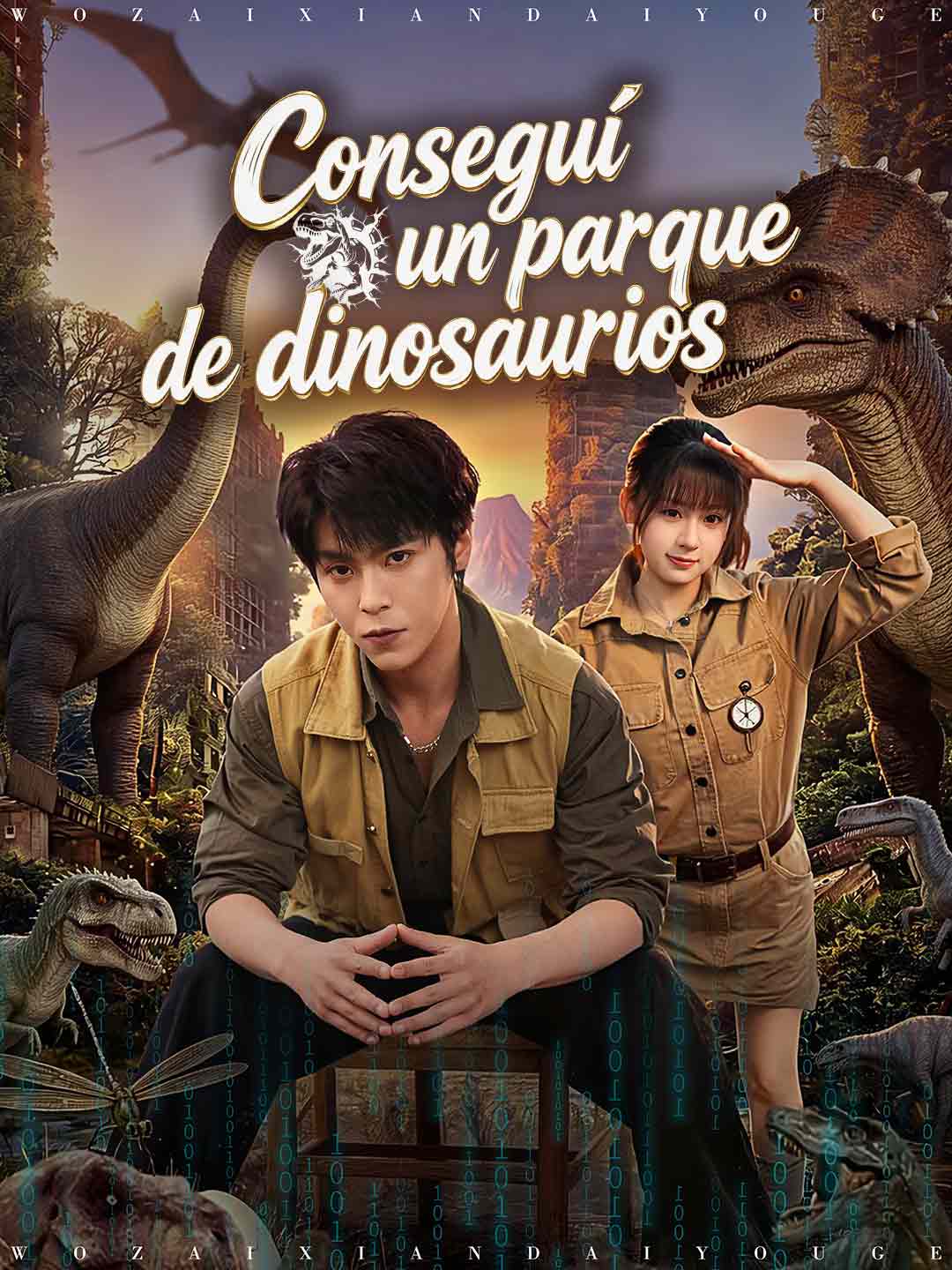 Conseguí un parque de dinosaurios