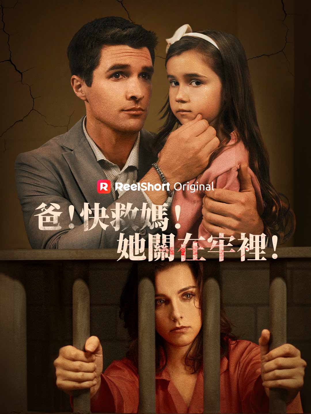 爸!快救媽!她關在牢裡!