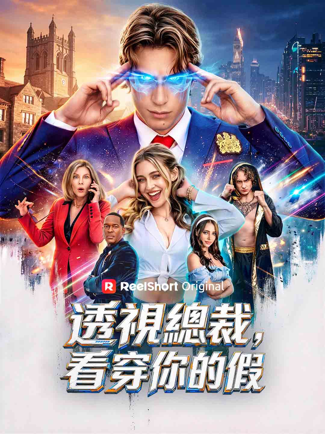 透視總裁,看穿你的假