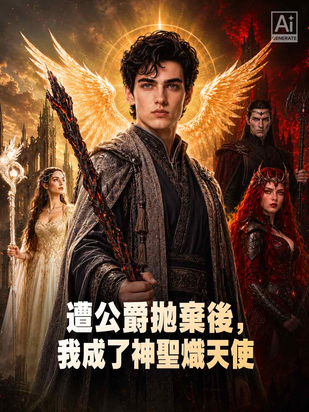 遭公爵拋棄後,我成了神聖熾天使