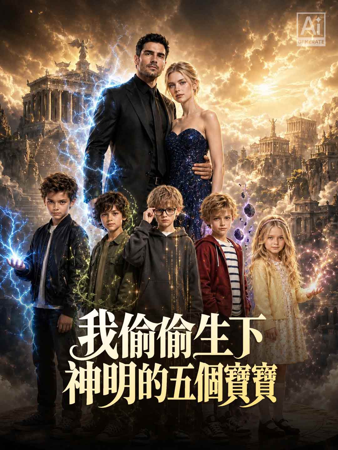 我偷偷生下神明的五個寶寶
