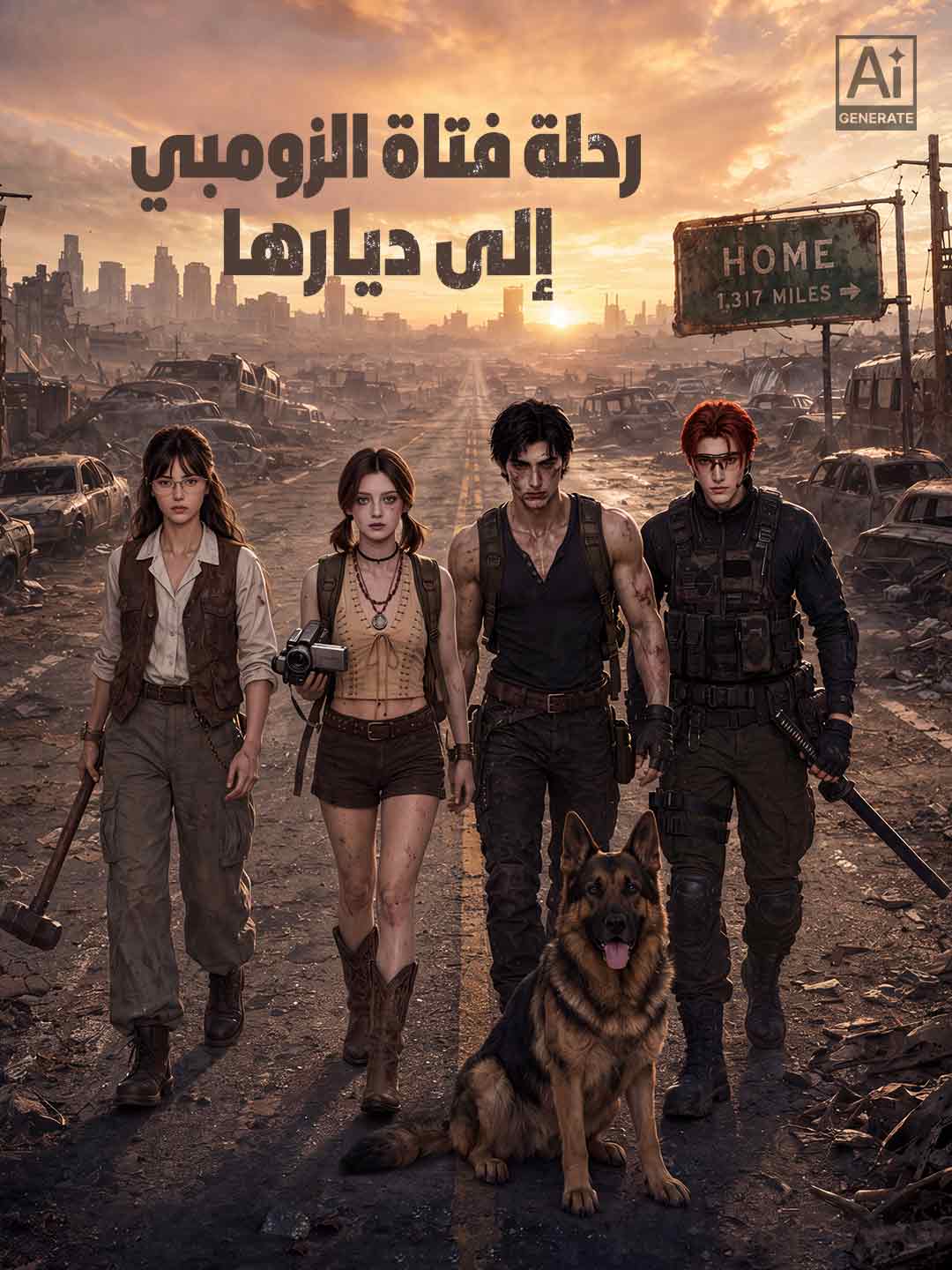 رحلة فتاة الزومبي إلى ديارها