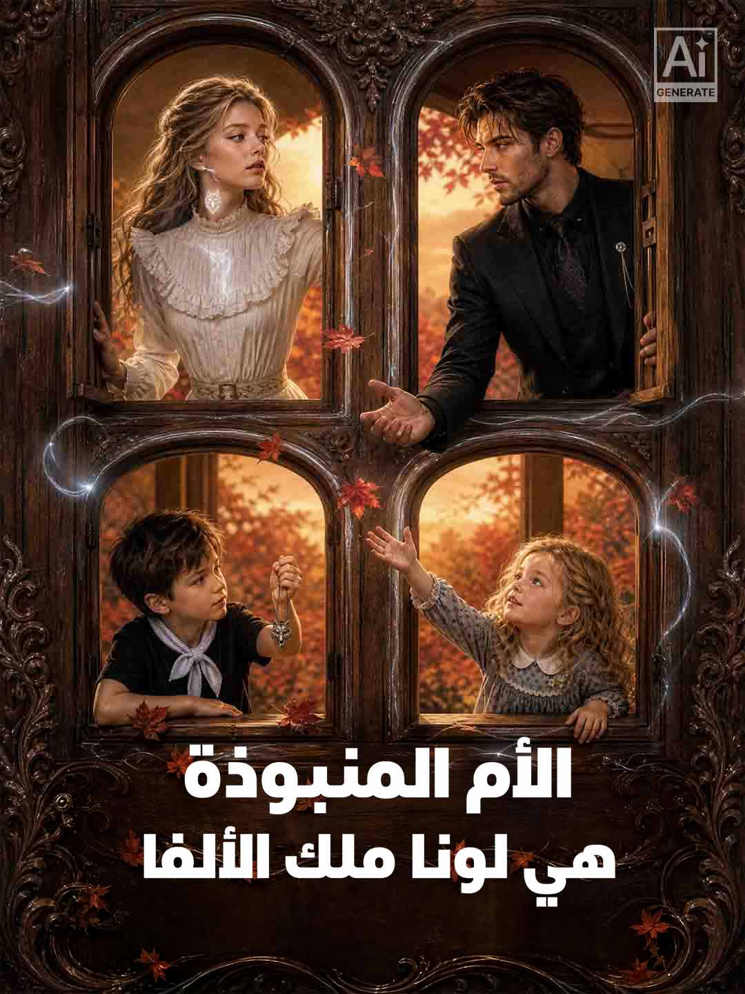 الأم المنبوذة هي لونا ملك الألفا