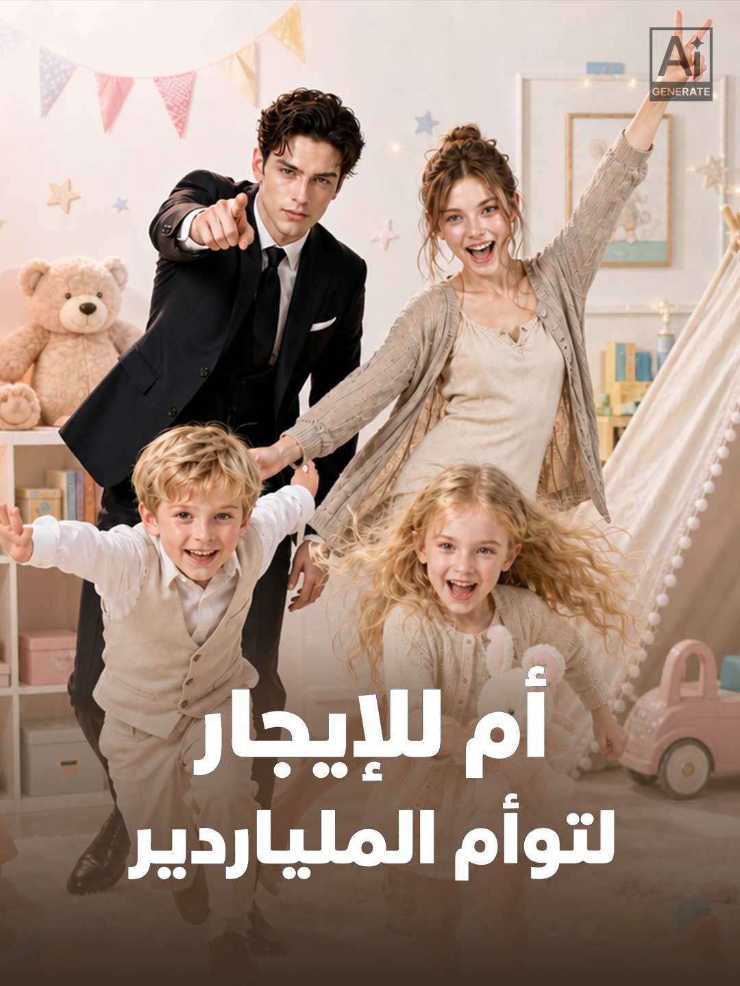 أم للإيجار لتوأم الملياردير