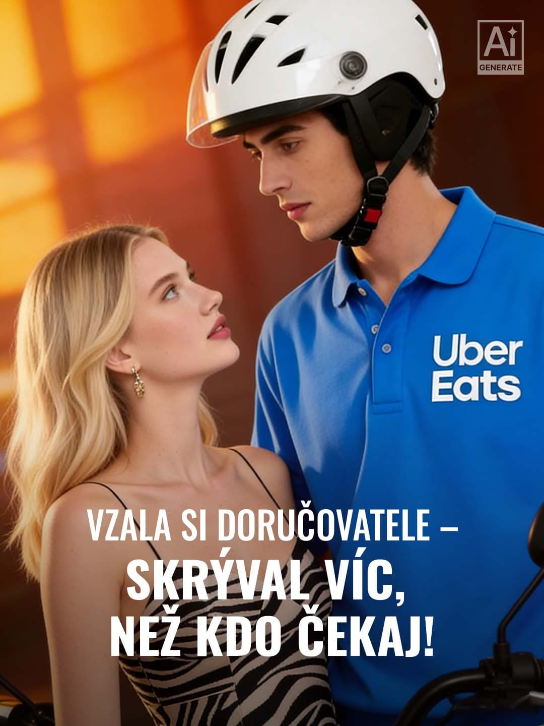 Vzala si doručovatele – skrýval víc, než kdo čekal!