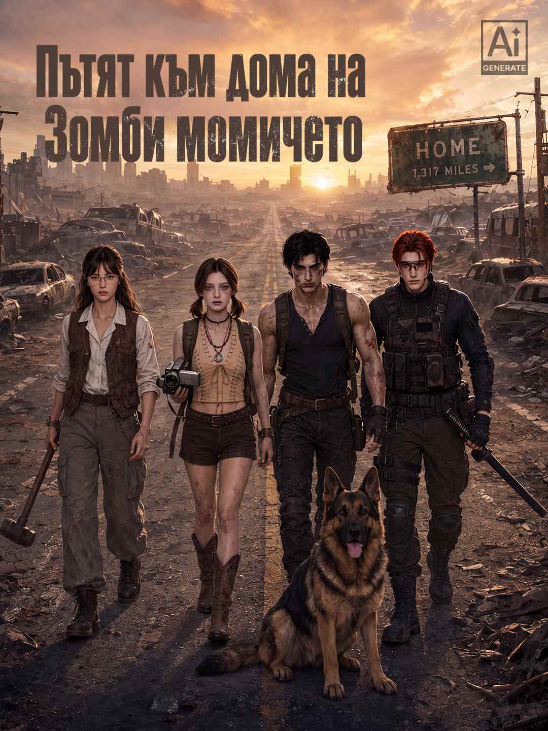 Пътят към дома на Зомби момичето