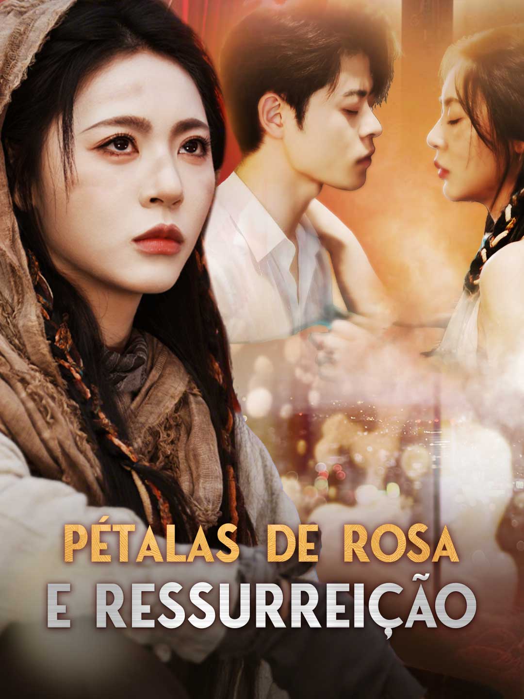Pétalas de rosa e ressurreição