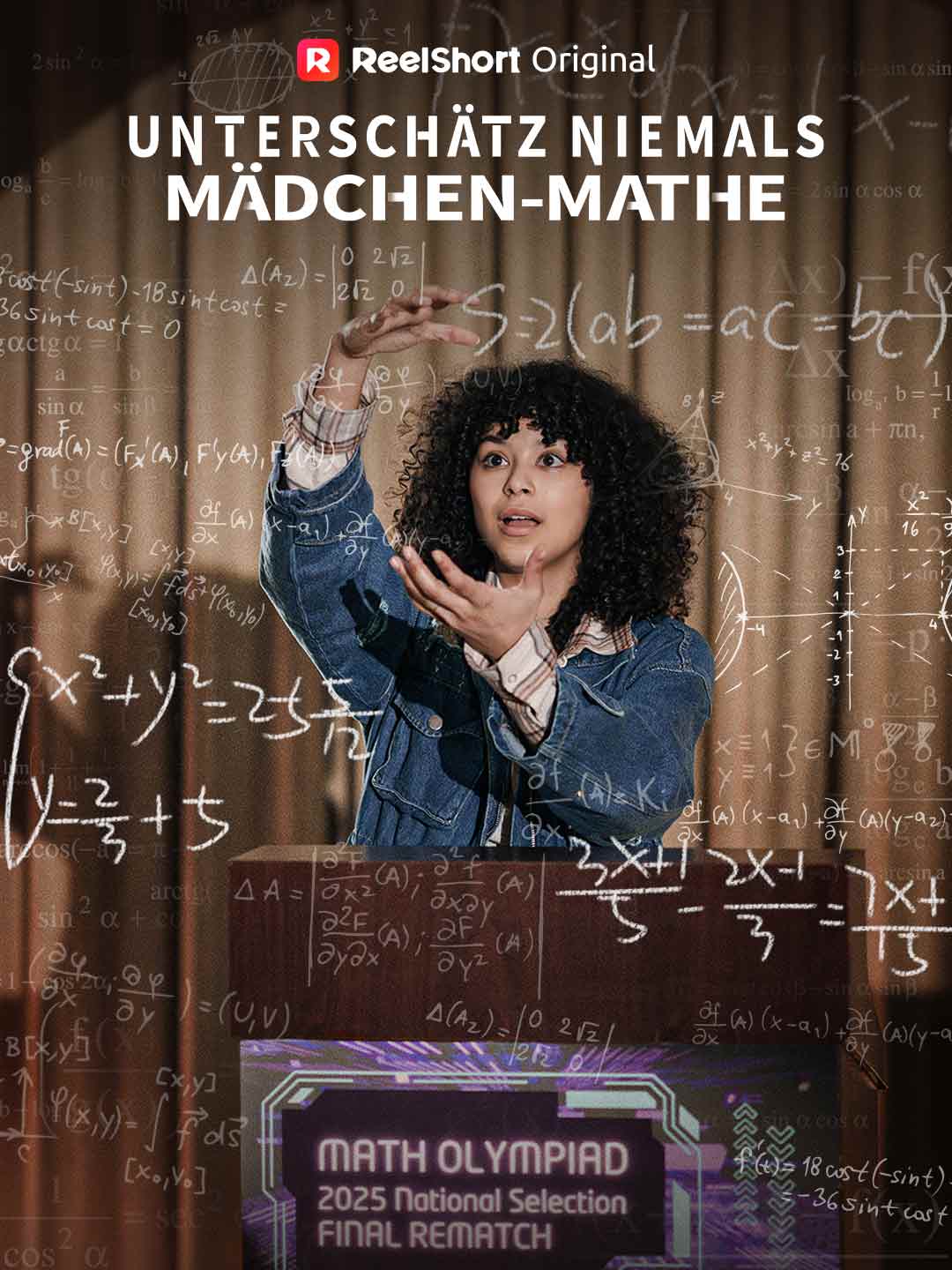 Unterschätz niemals Mädchen-Mathe