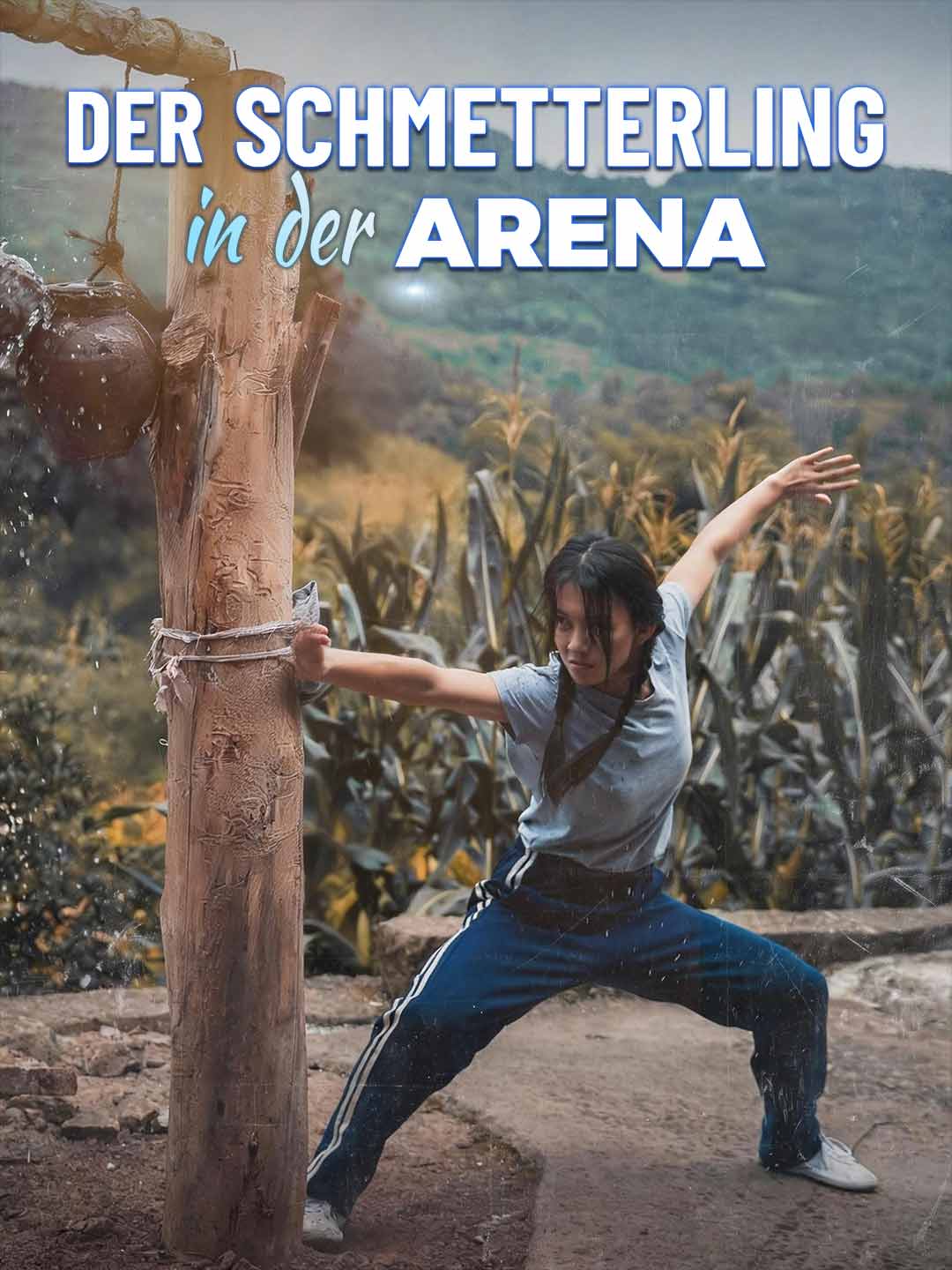 Der Schmetterling in der Arena
