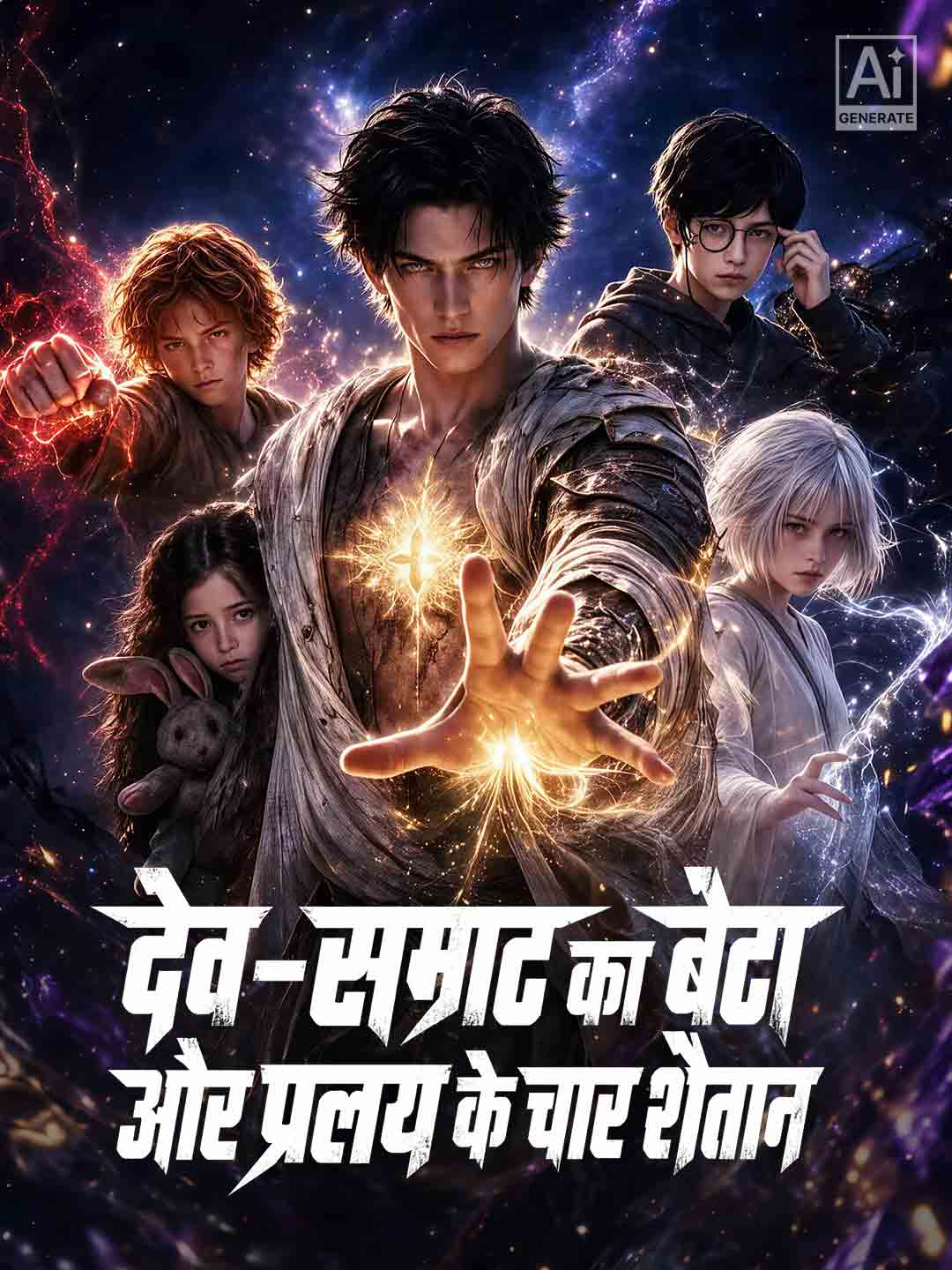 देव-सम्राट का बेटा और प्रलय के चार शैतान