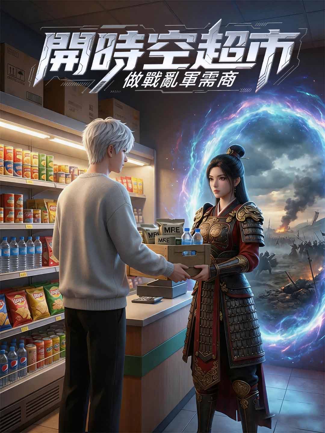 開時空超市,做戰亂軍需商