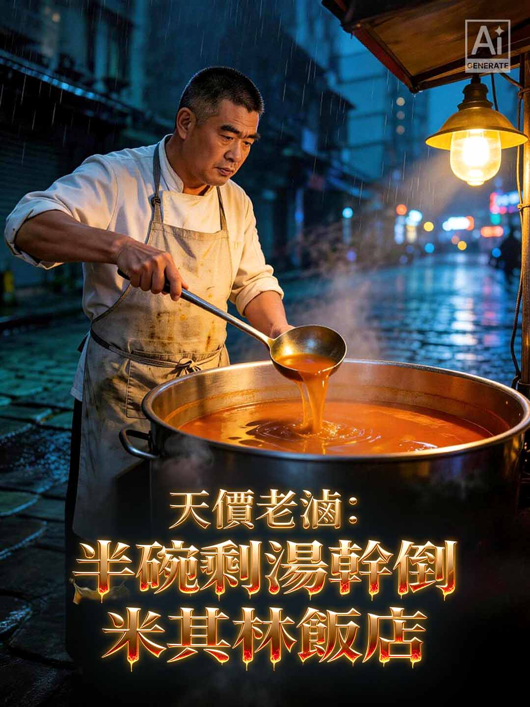天價老滷:半碗剩湯幹倒米其林飯店