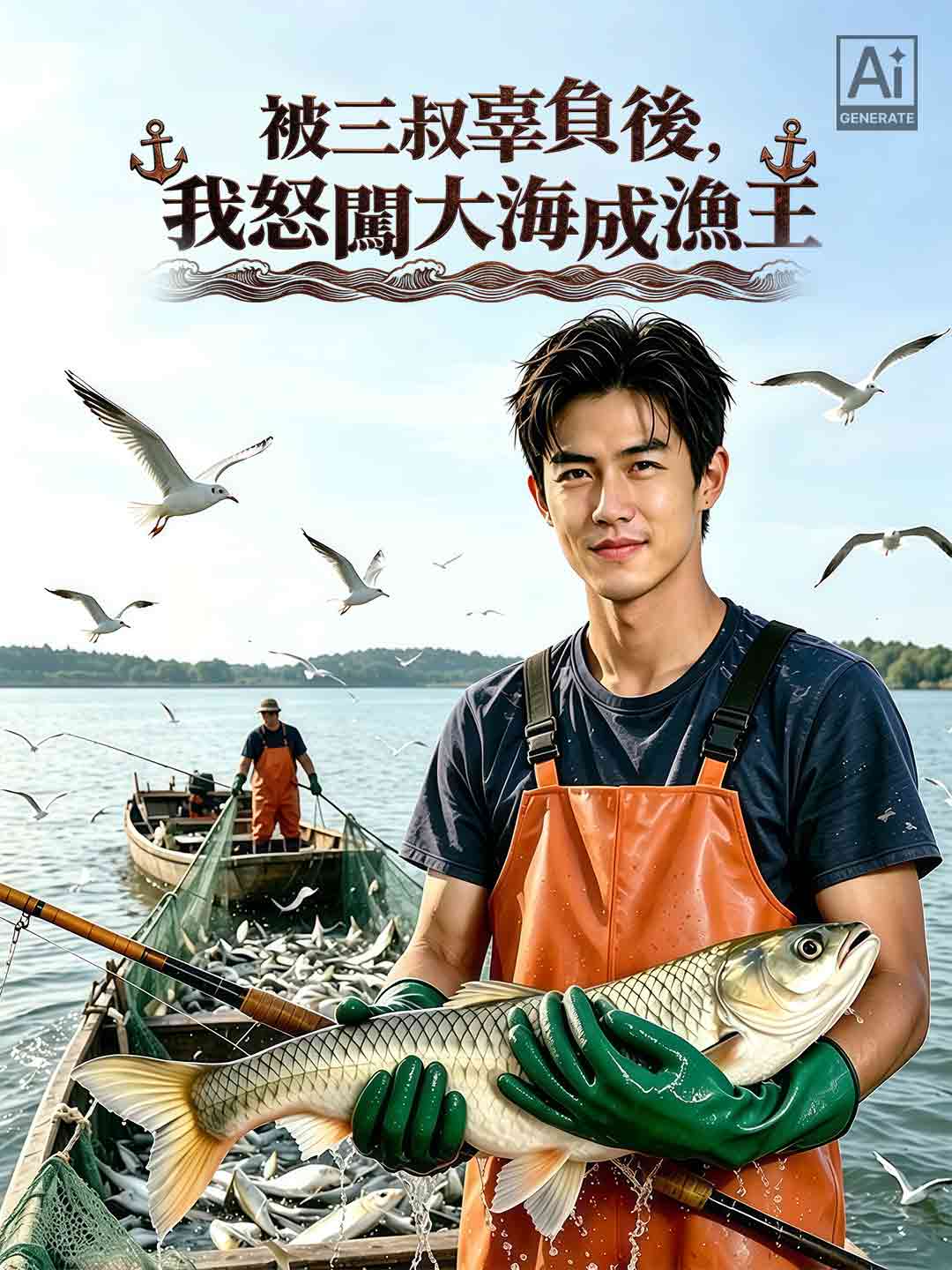 被三叔辜負後,我怒闖大海成漁王